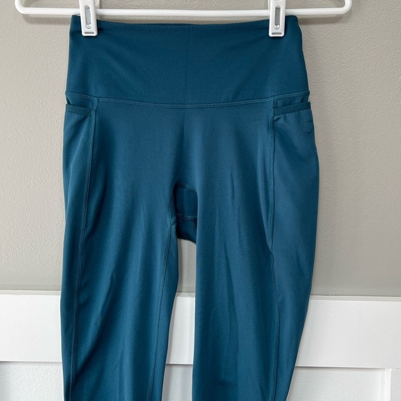 Gymshark Speed Legging V2 in Teal Lagoon - Picture 2 of 6